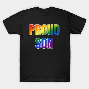 Rainbow Proud Son LGBTQ Pride T-Shirt